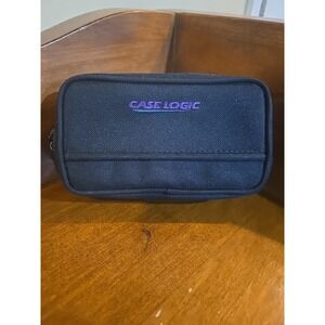Vintage Carrying Case Logic for Nintendo 3DS DS DSi Lite Black Storage Travel